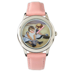 Young Children Playing on the Beach (Mary Cassatt) Watch