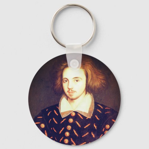 Young Christopher Marlowe Keychain