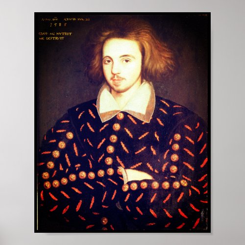 Young Christopher Marlowe Poster