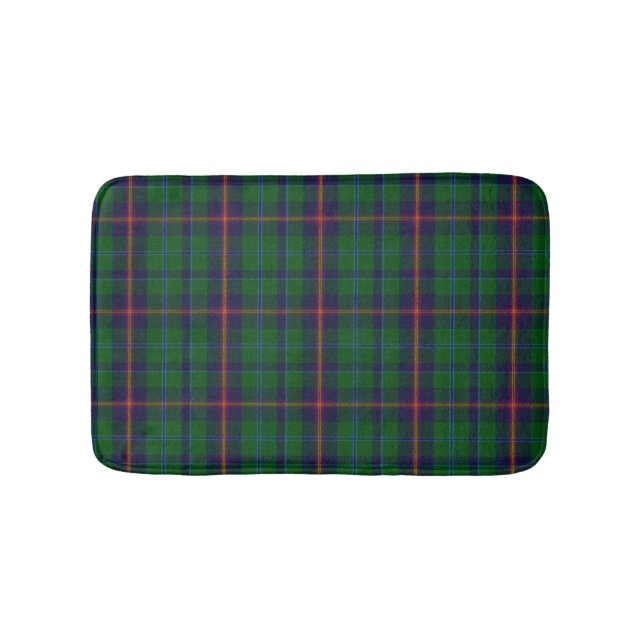 Young Clan Plaid Bath Mat (Front)
