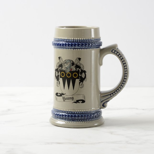 Young Coat of Arms Stein - Family Crest (Right)