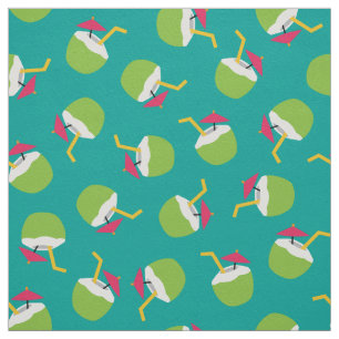 Young Coconut Drink Fabric