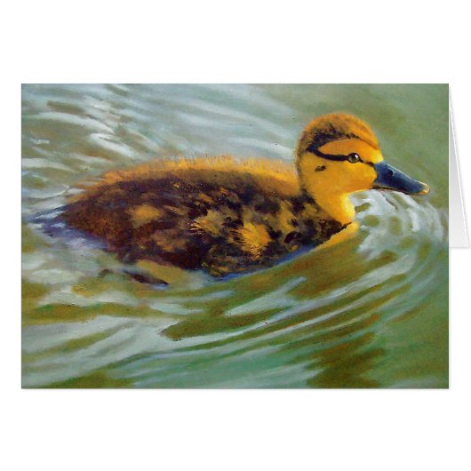 YOUNG DUCK IN SUNLIGHT CARDS (Front Horizontal)
