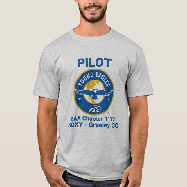 Young Eagles Pilot t-shirt (Front)