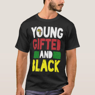 Young ed And Black African Pride Black History Mon T-Shirt