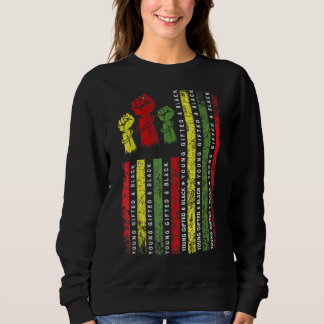 Young Ed And Black History Month African American Sweatshirt