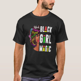 Young Ed Black Black Girl Magic And Black History T-Shirt