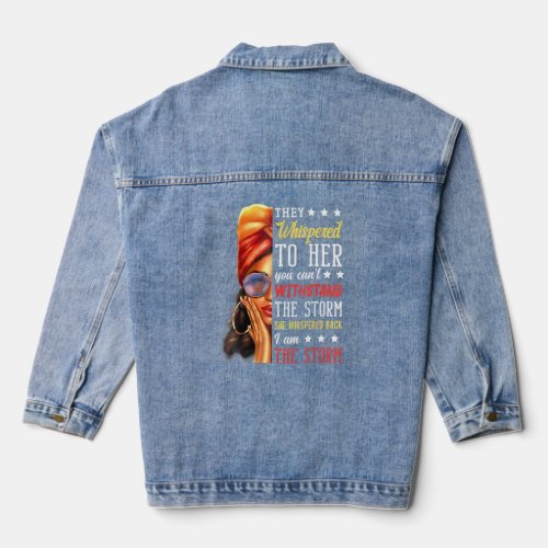 Young Ed Black Daughter Sister Child Baby Mother M Denim Jacket