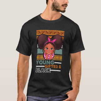 Young Ed Black Daughter Sister Child Baby Mother M T-Shirt