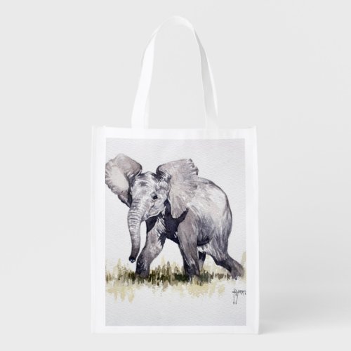 Young Elephant Reusable Bag