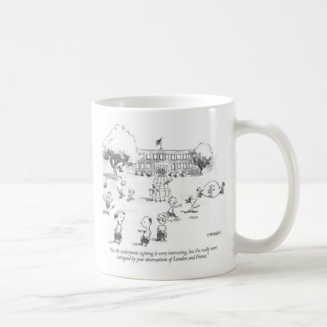Young Epistemologist large white mug (left-hand) (Right)