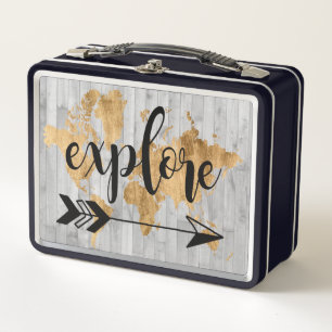 Young Explorer V Metal Lunch Box