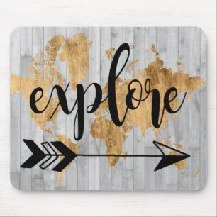 Young Explorer V Mouse Pad