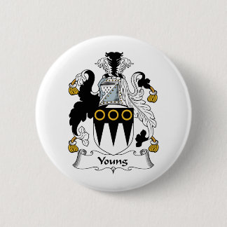 Young Family Crest Button