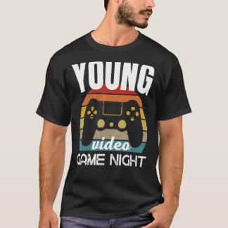 Young Family Video Game Night T-Shirt