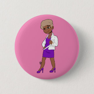 Young Fashionable girl Button