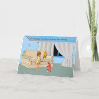 Young Female Dog Trainer Having a Birthday