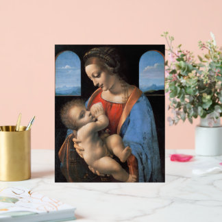 Young Fiancée (1495) painting by Leonardo Vinci Acrylic Sign