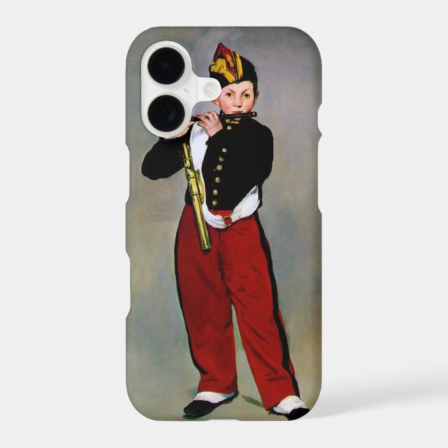 Young Flautist, The Fifer, Edouard Manet Case-Mate iPhone Case (Back)