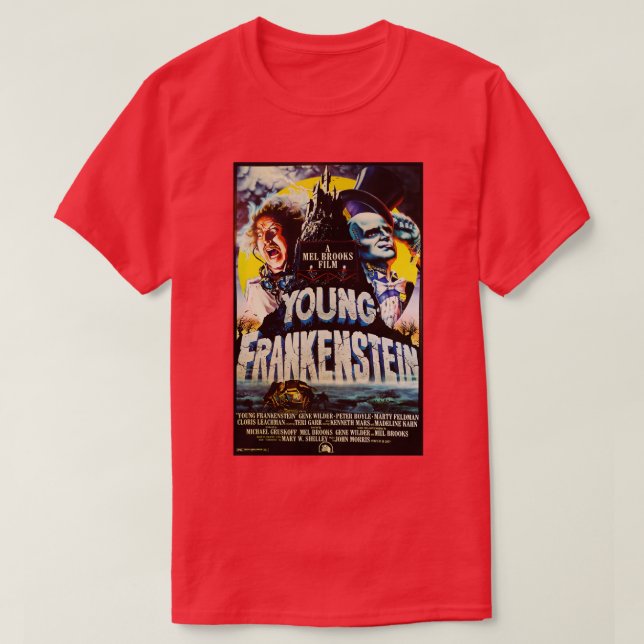 Young FRONKenstein Not T-Shirt (Design Front)