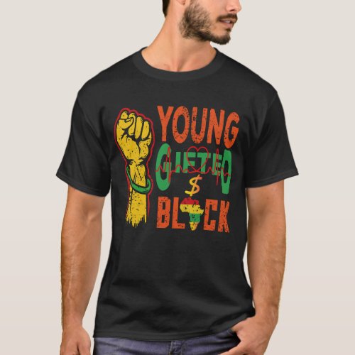 Young Gifted Black4 Black Magic Girl and Black  T_Shirt