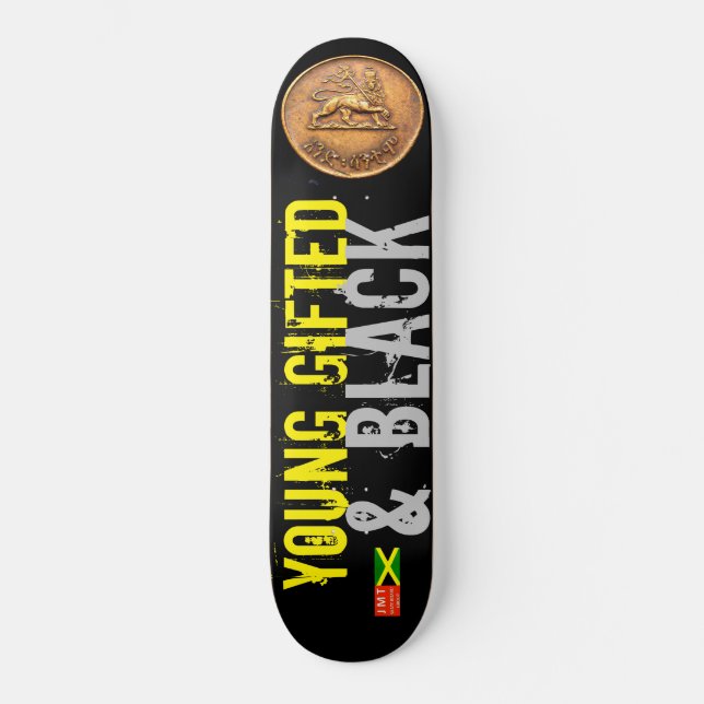 YOUNG GIFTED & BLACK SKATEBOARDS (Front)