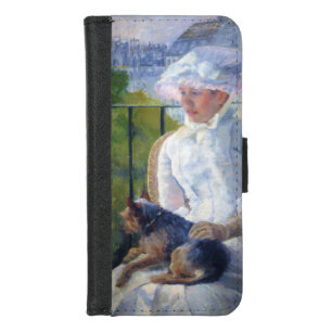 Young Girl and Her Dog, Mary Cassatt iPhone 8/7 Wallet Case