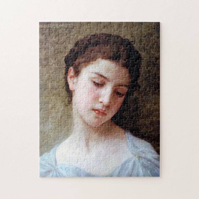 Young Girl, Bouguereau Jigsaw Puzzle (Vertical)