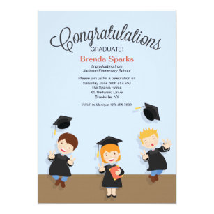 Elementary School Graduation Invitations 9