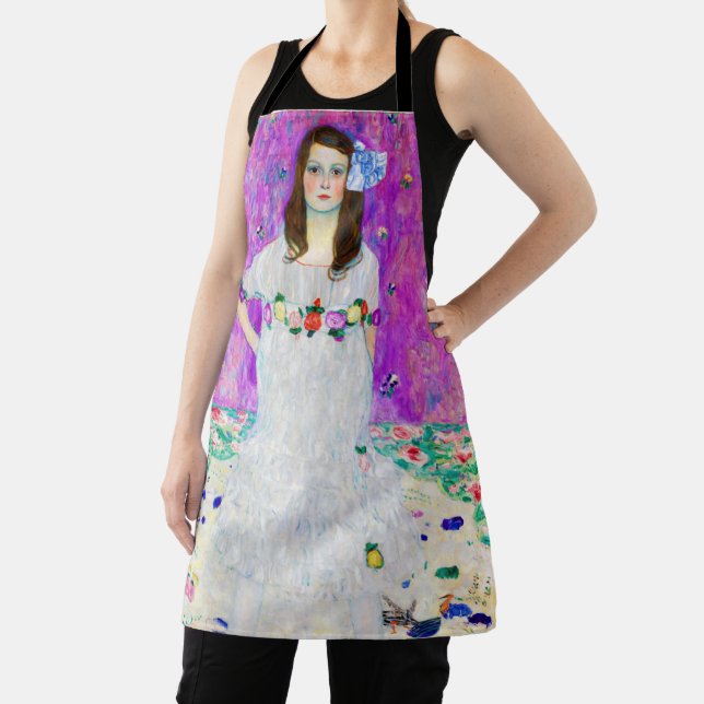 Young Girl, Gustav Klimt Apron (Insitu)