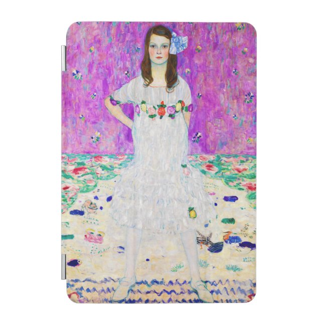 Young Girl, Gustav Klimt iPad Mini Cover (Front)