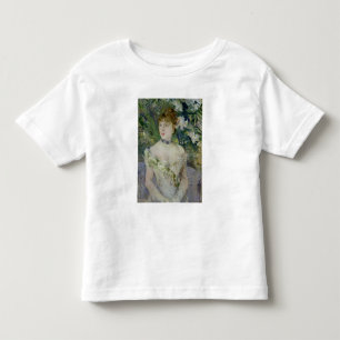 Young girl in a ball gown, 1879 toddler t-shirt