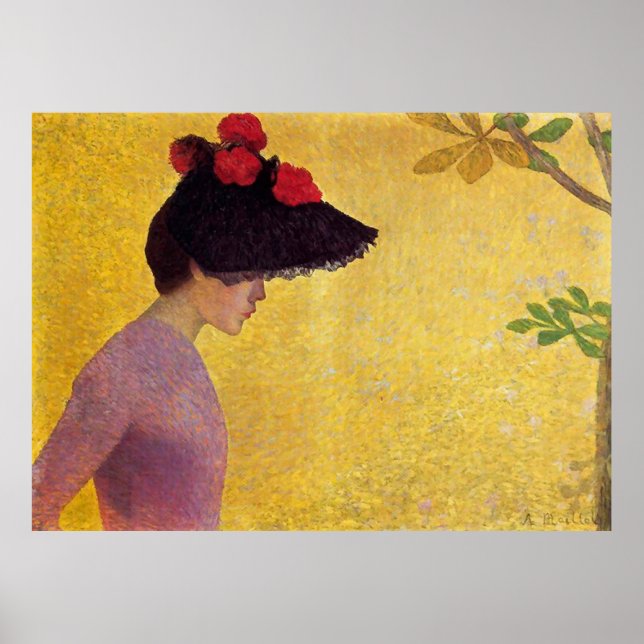 Young Girl of Profile by Aristide Maillol Poster (Front)