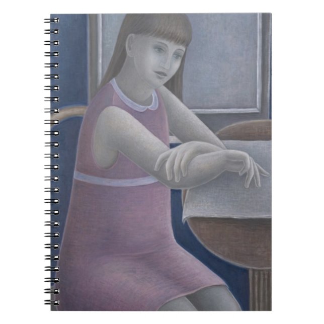 Young Girl Reading 2008 Notebook (Front)