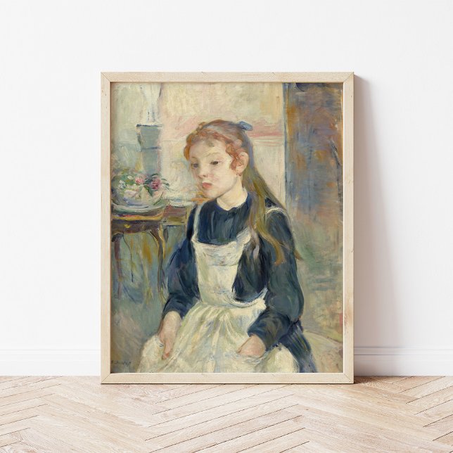 Young Girl with an Apron | Berthe Morisot Poster (Creator Uploaded)