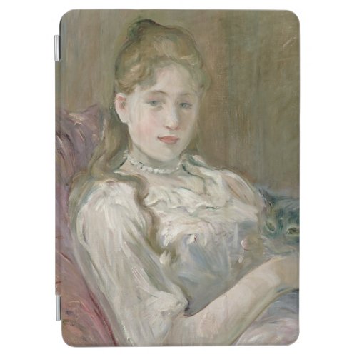 Young Girl with Cat 1892 iPad Air Cover