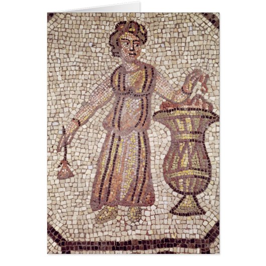 Young girl with flowers (Front)