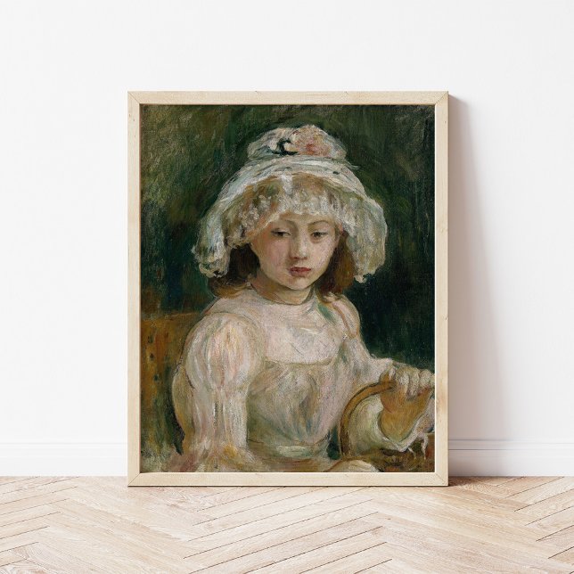 Young Girl with Hat | Berthe Morisot Poster (Creator Uploaded)