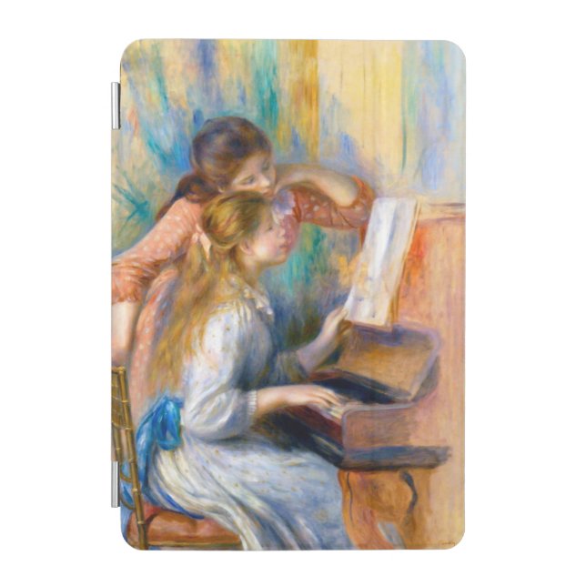 Young Girls at the Piano, Renoir iPad Mini Cover (Front)