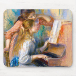 Young Girls at the Piano, Renoir Mouse Pad