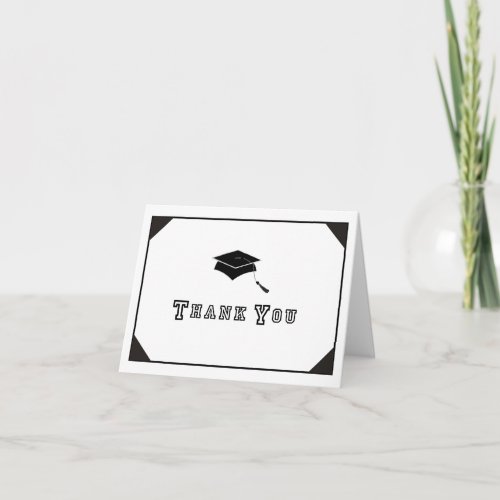 Young Grad Thank You Note Card