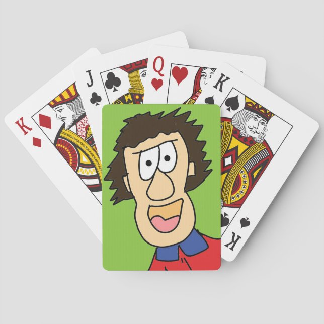 young grampa poker cards (Back)