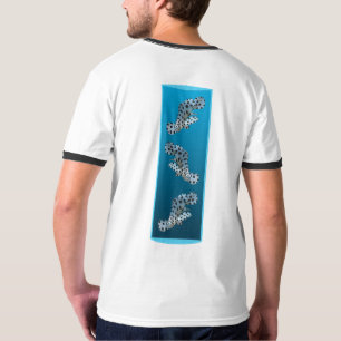 Young Grouper - Design gradient blue background    T-Shirt