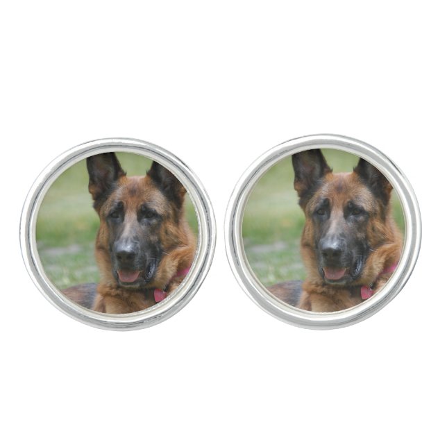 Young GSD Cufflinks (Front)