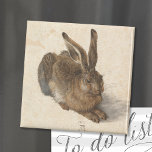 Young Hare | Albrecht Dürer Magnet<br><div class="desc">Young Hare (1502) by German artist Albrecht Dürer. Original artwork is a nature study watercolor painting of a brown rabbit. 

Use the design tools to add custom text or personalize the image.</div>