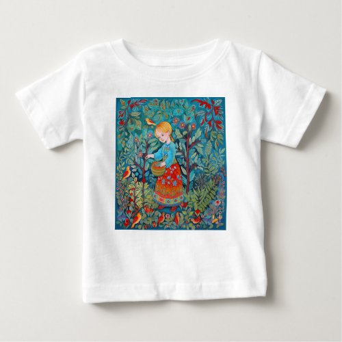Young Healer Girl Baby T_Shirt