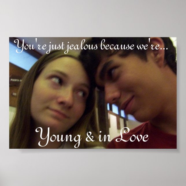 Young & in Love Poster (Front)