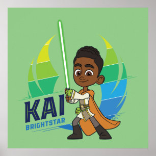 Young Jedi Adventures Kai Brightstar Poster
