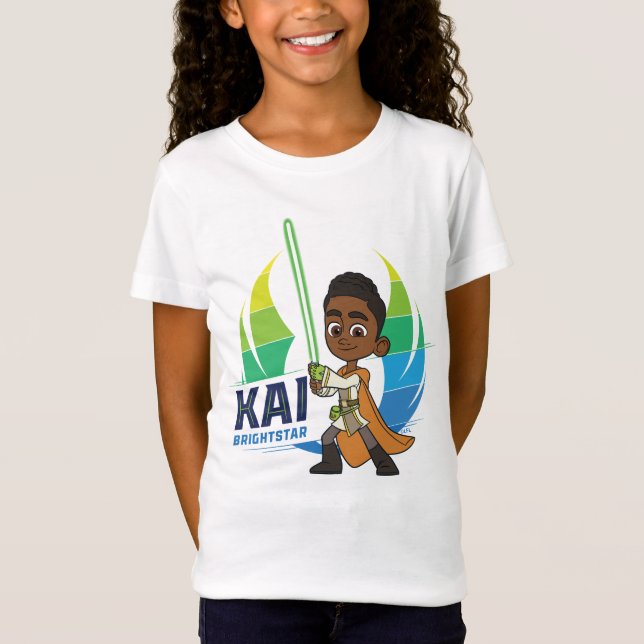 Young Jedi Adventures Kai Brightstar T-Shirt (Front)