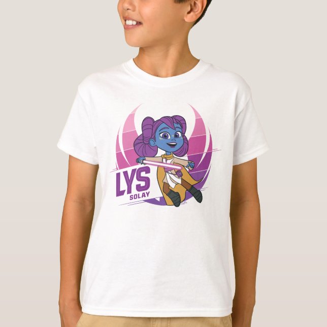 Young Jedi Adventures Lys Solay T-Shirt (Front)